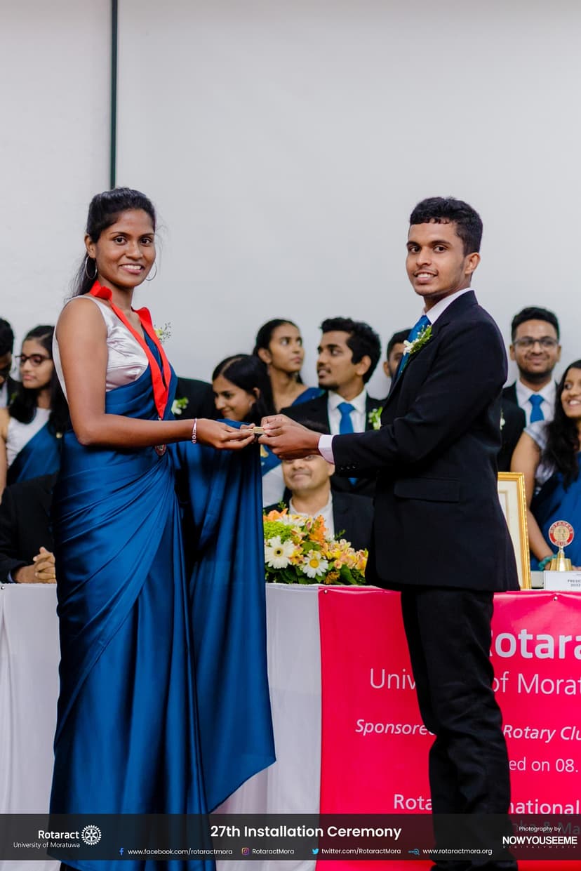 Senior Director, Digital Communication at Rotaract Club of University of Moratuwa